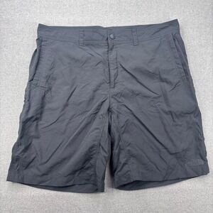 The North Face Shorts Mens 38 (Tagged 40) Charcoal Nylon Ripstop Hiking Trail